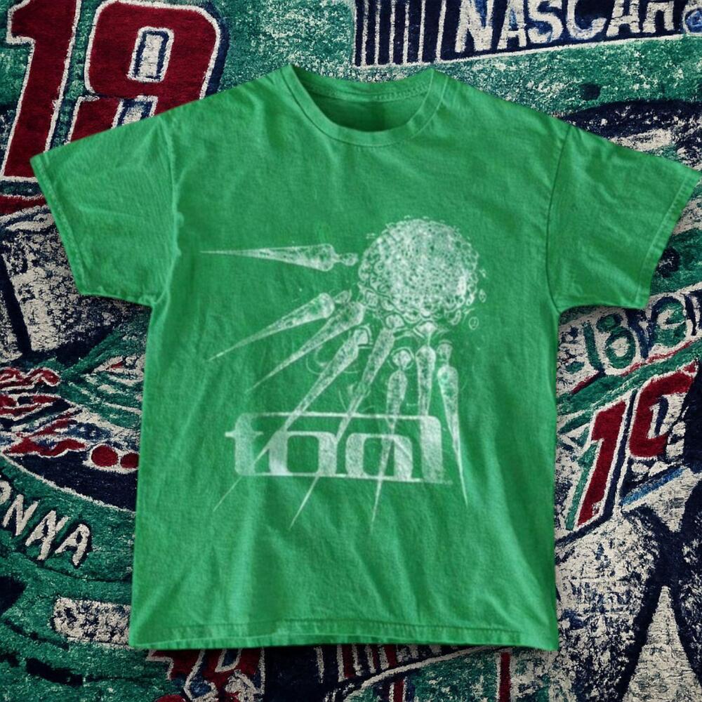 Tool Spider Graphic Tee Antique Irish Green Unisex